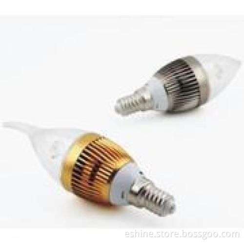 Residential 3w E14/E12 decorative led candle light with CE